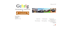 Desktop Screenshot of carrosserie-gehrig.ch